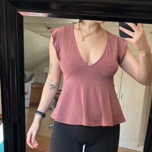Peplum blouse